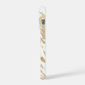 Marmeren Luxe Gouden Hoesje voor Telefoon iPhone Hoesje (Linkerkant)