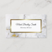 Marmeren Man Professional Visitekaartje (Voorkant)