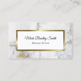 Marmeren Man Professional Visitekaartje