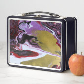 Marmeren metalen lunchbox (In situ)