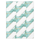Marmeren Moderne Luxe Tafelkleed Multicolor Abstra (Voorkant)