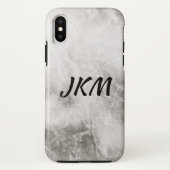 marmeren monogram Case-Mate iPhone case (Achterkant)