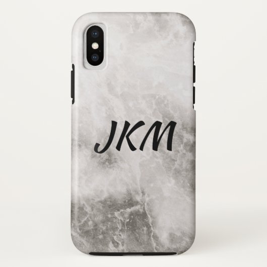 marmeren monogram Case-Mate iPhone case (Achterkant)