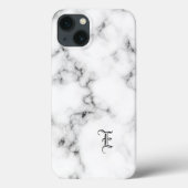 Marmeren monogram Case-Mate iPhone case (Achterkant)