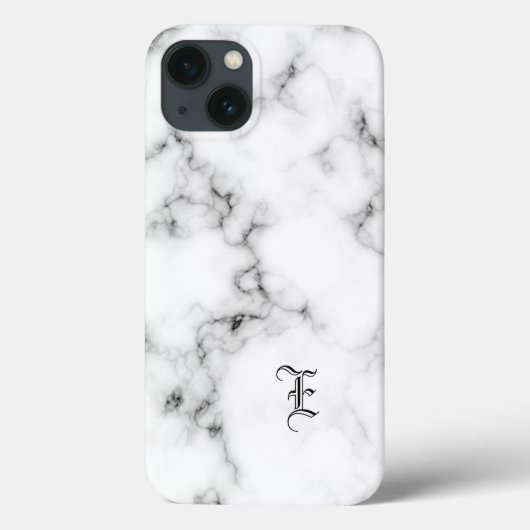 Marmeren monogram Case-Mate iPhone case (Achterkant)