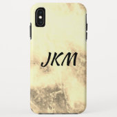 marmeren monogram Case-Mate iPhone case (Achterkant)