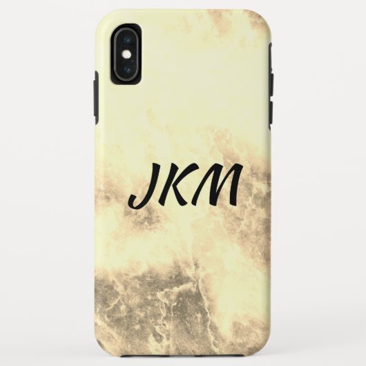 marmeren monogram Case-Mate iPhone case (Achterkant)