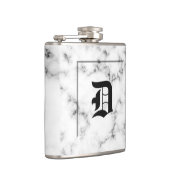 Marmeren monogram heupfles (Rechts)