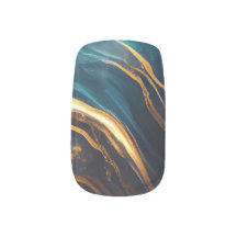 Marmeren Nail Design: Minx Nails
