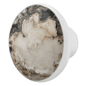 Marmeren Natuur Kleurpatroon Keramische Knop (Rechts)