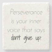 Marmeren onderzetter van Perseverance (Voorkant)