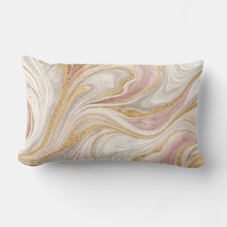 Marmeren Ontwerp Gouden Glitter Abstract Sierkusse Kussen