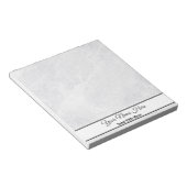Marmeren Patroon Custom Notitieblok Small (Schuin)