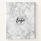 Marmeren Patroon Dankbaarheid - foto/logo back Notitieboek (Achterkant)