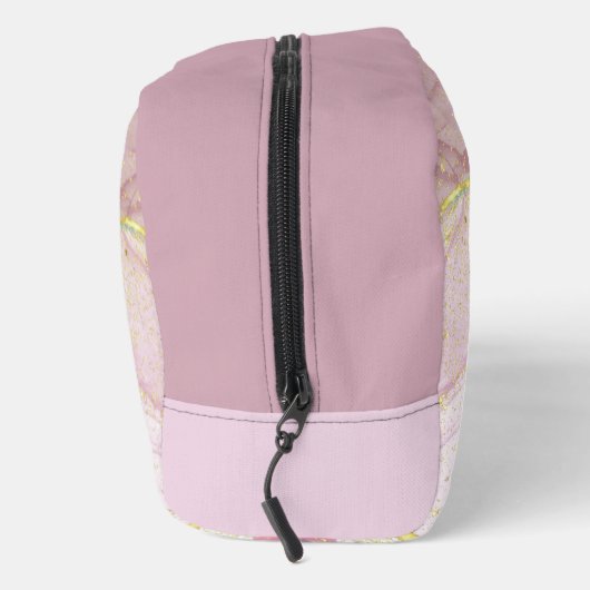 Marmeren Patroon in Rood, Paarse en Goud Toilettasje (Rechts)