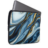 marmeren patroon laptop hoesje laptop sleeve (Voorkant Rechts)