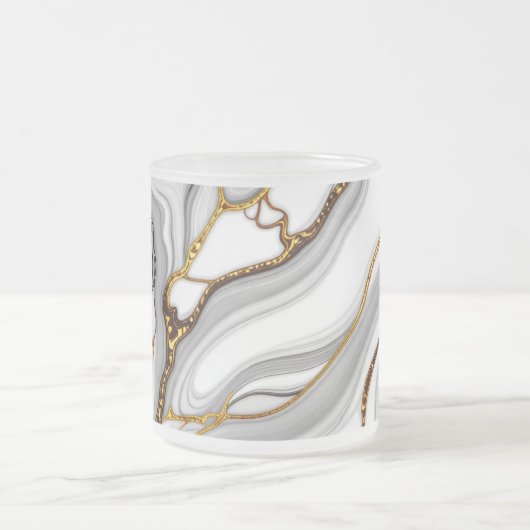 Marmeren Patroon Mok & Cup (Center)