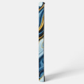 marmeren patroon telefoonhoes samsung galaxy hoesje (Linkerkant)