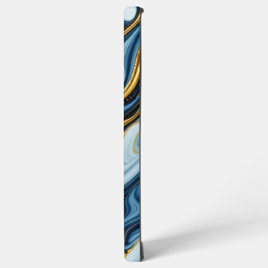 marmeren patroon telefoonhoes samsung galaxy hoesje (Linkerkant)