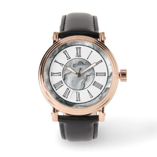  marmeren patroonhorloge horloge