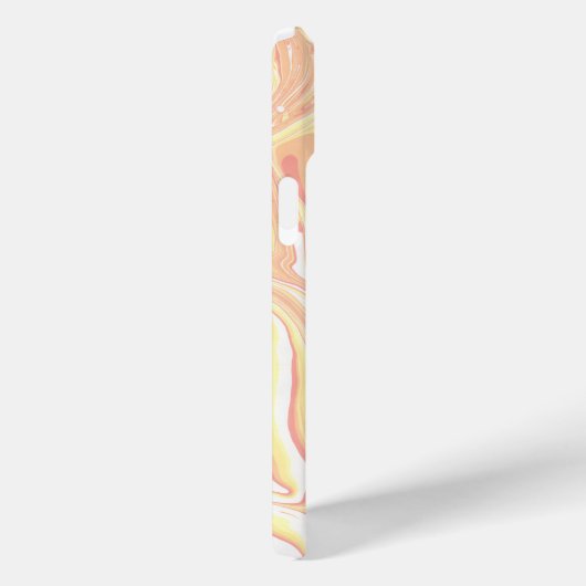 marmeren perzik Case-Mate iPhone case (Achterkant / Rechts)