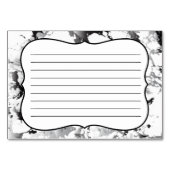 Marmeren recept Kaart (Achterkant)