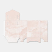 Marmeren roze gunstboxen bedankdoosjes (Uitgevouwen)