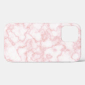 marmeren roze Hoesje-Mate iPhone case (Achterkant (horizontaal))