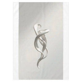 marmeren sculptuur met stroming tafelkleed