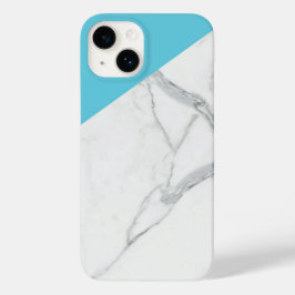 Marmeren Seafoam Blauwe Beschermende iPhone Hoes 1