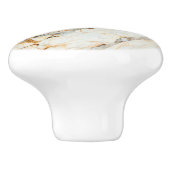 Marmeren steenpatroon keramische knop (Zijkant)