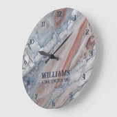 Marmeren stenen klokken gepersonaliseerd (Hoek)