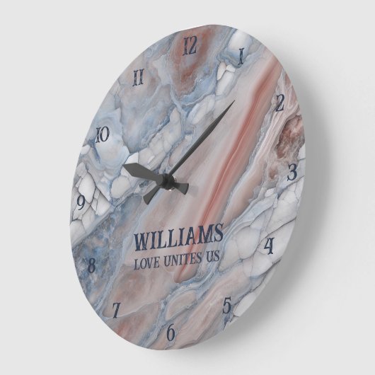 Marmeren stenen klokken gepersonaliseerd (Hoek)