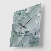 Marmeren stenen klokken gepersonaliseerd (Hoek)