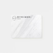 Marmeren Sticky Notes voor Branding (Voorkant)