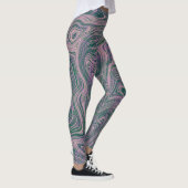 Marmeren stijl leggings (Rechts)