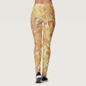 Marmeren stijl leggings (Achterkant)