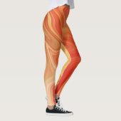 Marmeren Stijl Stroom Leggings (Rechts)