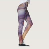 Marmeren Stijl Stroom Leggings (Rechts)