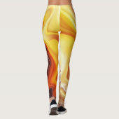 Marmeren Stijl Stroom Leggings (Achterkant)