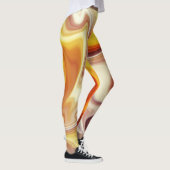 Marmeren Stijl Stroom Leggings (Rechts)