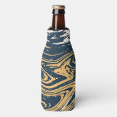 Marmeren Tegel kleur Flesjeskoeler (Fles Voorkant)