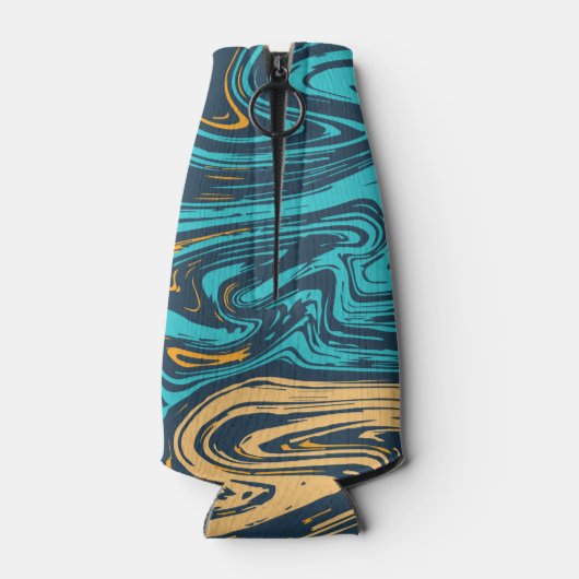 Marmeren Tegel kleur Flesjeskoeler (Achterkant)