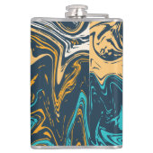 Marmeren Tegel kleur Heupfles (Achterkant)