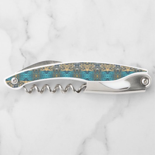 Marmeren Tegel kleur Kurkentrekker (Achterkant)