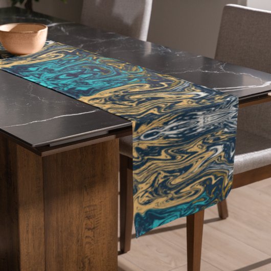 Marmeren Tegel kleur Lange Tafelloper