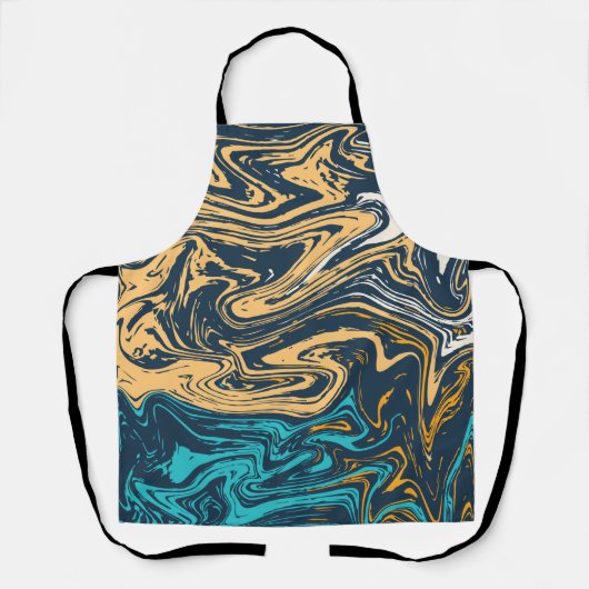 Marmeren Tegel kleur Schort (Voorkant)