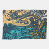 Marmeren Tegel kleur Theedoek (Horizontaal)