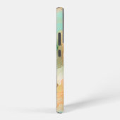 Marmeren terracotta en jade samsung galaxy hoesje (Rechterkant)