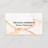 Marmeren Textuur Achtergrond Visitekaartje (Voorkant)